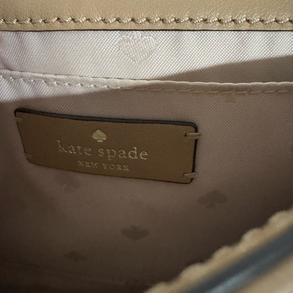 Kate Spade Mini Emelyn Briar Lane Quilted Crossbody bag White Dove multi - Picture 8 of 10